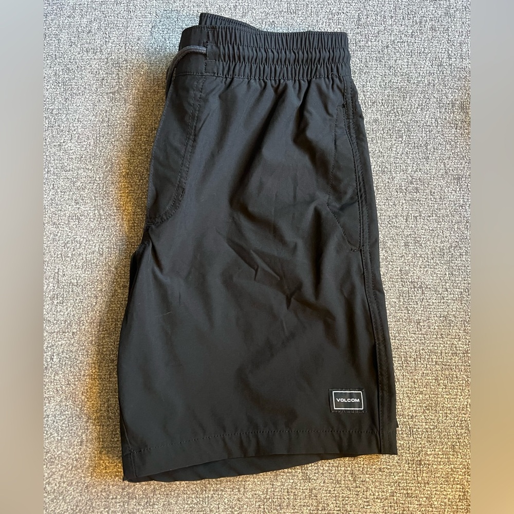 Men’s Volcom Black Swim Trunks S